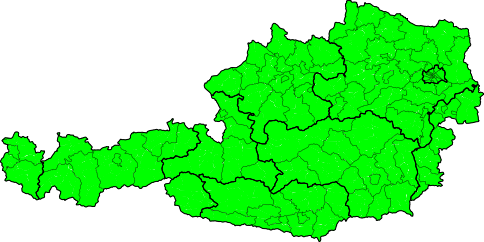 Aktuelle Unwetterwarnungen für Österreich